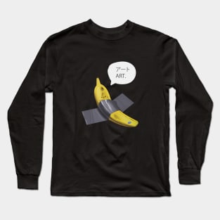 banana duck tape Long Sleeve T-Shirt